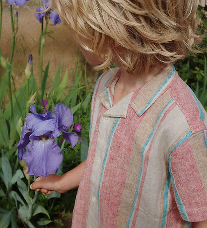 Konges Sløjd Skjorte - Venice - Hør/Viskose - Stan Stripe