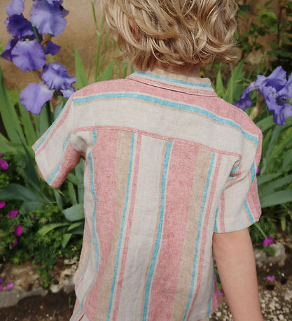 Konges Sløjd Skjorte - Venice - Hør/Viskose - Stan Stripe