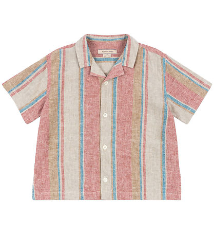 Konges Sløjd Skjorte - Venice - Hør/Viskose - Stan Stripe