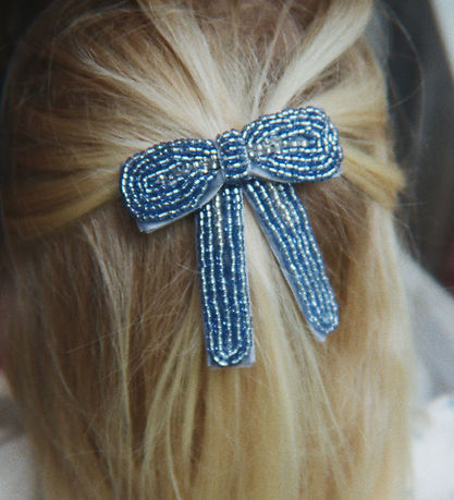 Konges Sløjd Hårspænde - Celebration Pearl Bow - 7x8 cm - Ashley