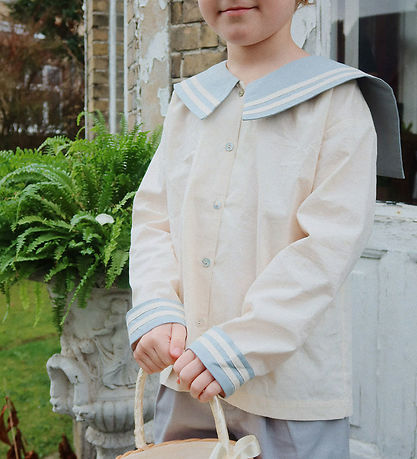 Konges Sløjd Skjorte - Celebration Sailor - Ashley Blue Konges Sløjd Skjorte - Celebration Sailor - Ashley Blue