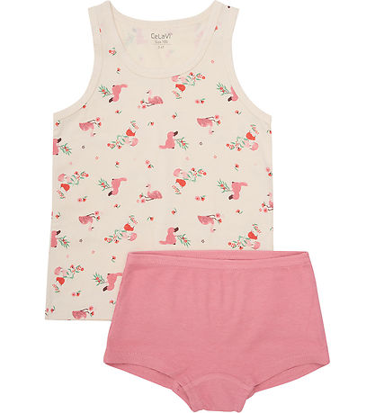 CeLaVi Undertøjsæt - Undertrøje/Trusser - Powder Pink CeLaVi Undertøjsæt - Undertrøje/Trusser - Powder Pink