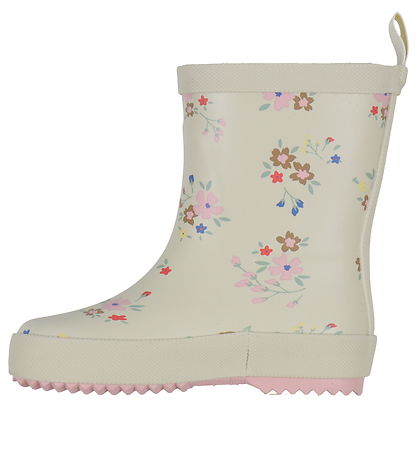 Pom Pom Gummistøvler - Flower AOP Pom Pom Gummistøvler - Flower AOP