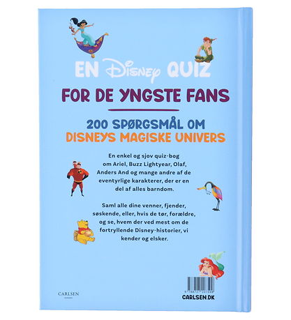 Forlaget Carlsen Aktivitestbog - Min første Disney-quiz
