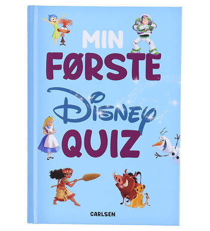 Forlaget Carlsen Aktivitestbog - Min første Disney-quiz