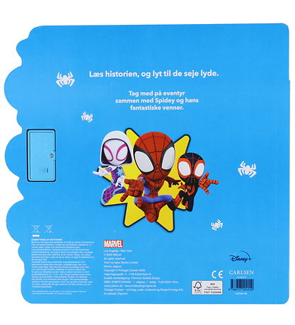 Forlaget Carlsen Bog - Spidey og hans fantastiske venner m. Lyd Forlaget Carlsen Bog - Spidey og hans fantastiske venner m. Lyd