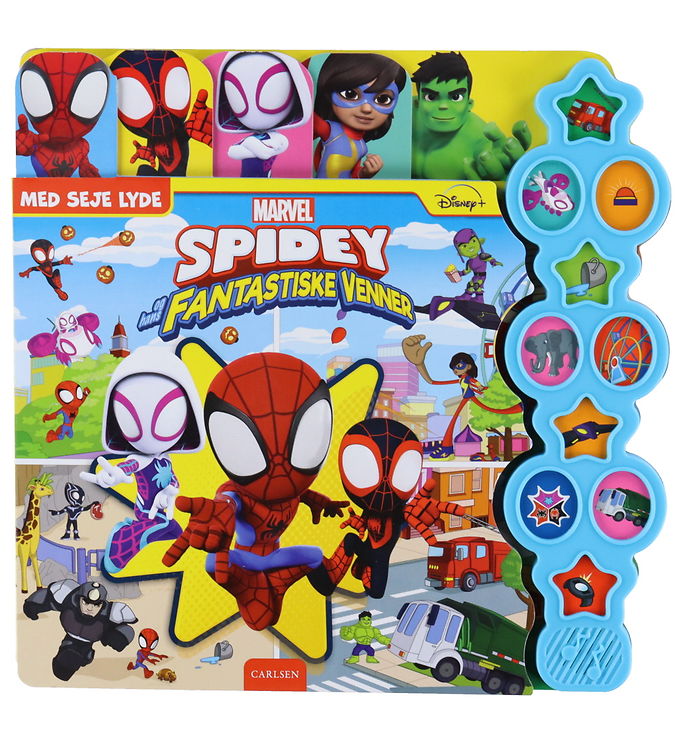Forlaget Carlsen Bog - Spidey og hans fantastiske venner m. Lyd