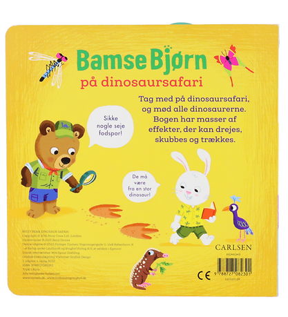 Forlaget Carlsen Bog - Bamse Bjørn på dinosaursafari Forlaget Carlsen Bog - Bamse Bjørn på dinosaursafari