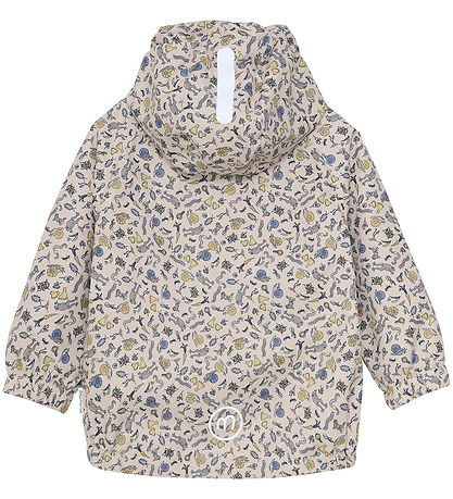 Minymo Regnjakke - PE - Timber Wolf m. Print Minymo Regnjakke - PE - Timber Wolf m. Print