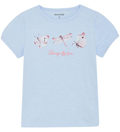 Minymo T-shirt - Skyway m. Print Minymo T-shirt - Skyway m. Print