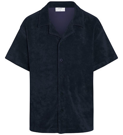 Grunt Skjorte - GRAugust Terry - Navy