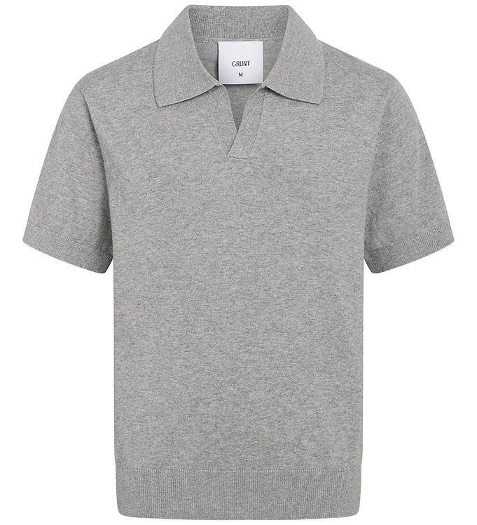 Grunt Polo - Strik - GRBanthat - Grey Melange