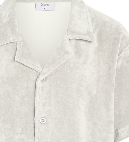 Grunt Skjorte - GRAugust Terry - Off White Grunt Skjorte - GRAugust Terry - Off White