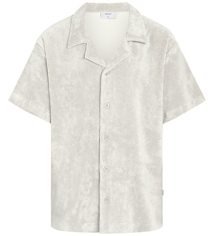 Grunt Skjorte - GRAugust Terry - Off White Grunt Skjorte - GRAugust Terry - Off White