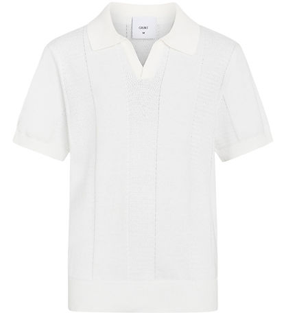 Grunt Polo - Strik - GRRanne - Off White