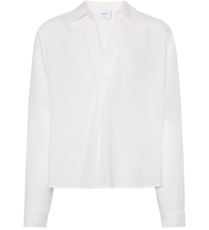 Grunt Skjorte - GrPoula - White