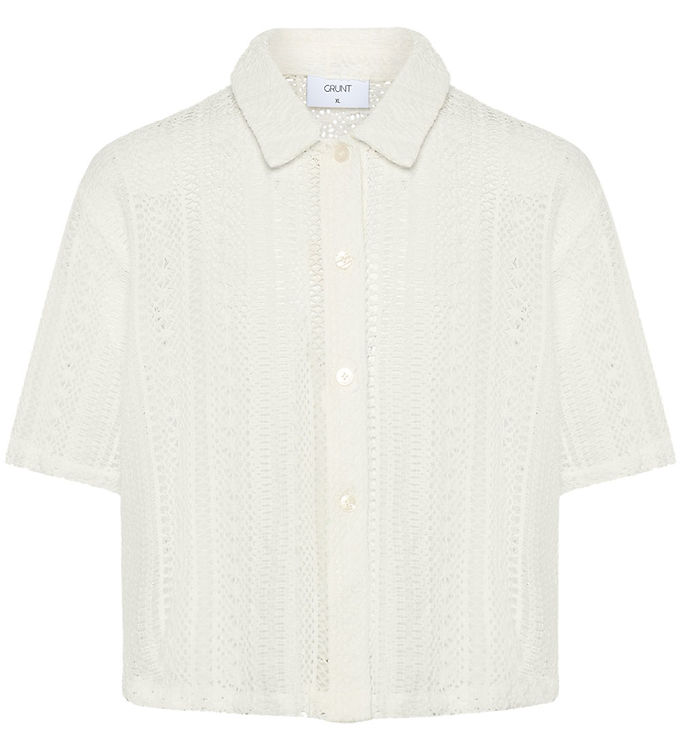 Grunt Skjorte - GRPooa Flo - Off White