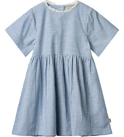 Wheat Kjole - Elma - Blue Stripe