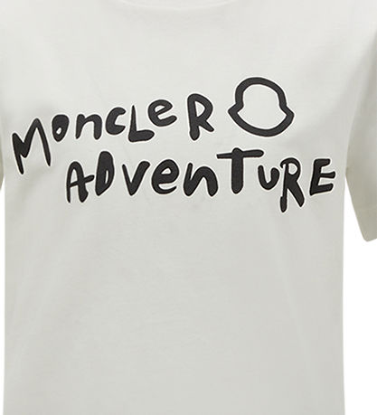 Moncler Sæt - T-shirt/Shorts - Adventure - Hvid/Sort
