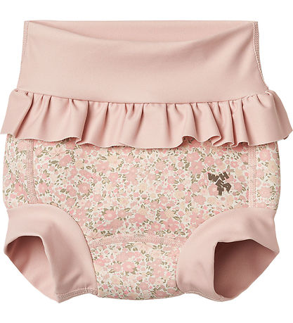 Wheat Blebadebukser - UV40+ - Ivory Flower Meadow