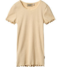 Wheat T-shirt - Rib - Katie - Macadamia Wheat T-shirt - Rib - Katie - Macadamia
