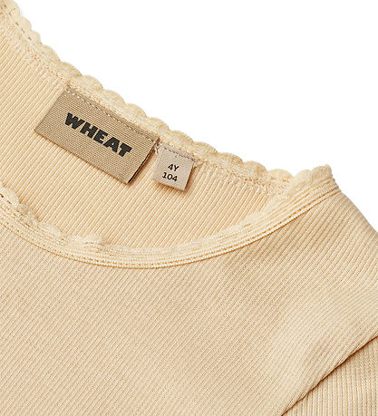 Wheat T-shirt - Rib - Katie - Macadamia