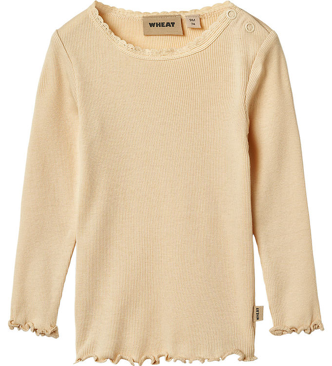 Wheat Bluse - Rib - Reese - Macadamia