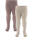 Wheat Strømpebukser - Uld - Karla - 2-pak - Dry Rose