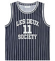Les Deux Tanktop - Silas Mesh - Dark Navy/Light Ivory