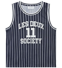 Les Deux Tanktop - Silas Mesh - Dark Navy/Light Ivory