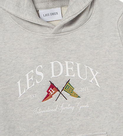 Les Deux Hættetrøje - Ivy League - Snow Melange