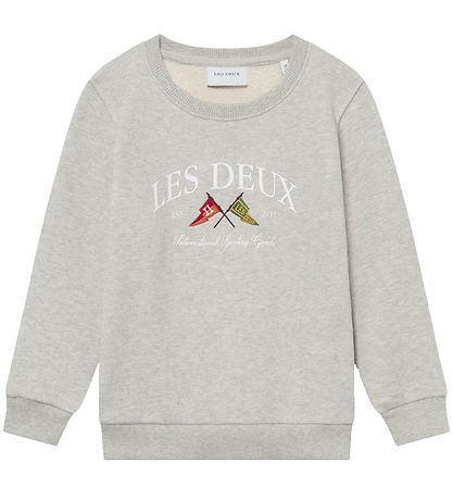 Les Deux Sweatshirt - Ivy League - Snow Melange