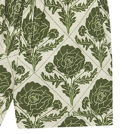 Les Deux Shorts - Lesley Flower Tile - Vintage Green/Ivory Les Deux Shorts - Lesley Flower Tile - Vintage Green/Ivory
