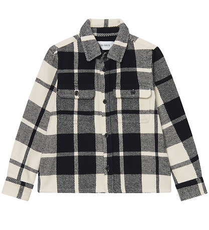 Les Deux Skjorte - Joseph Check - Black/Ivory