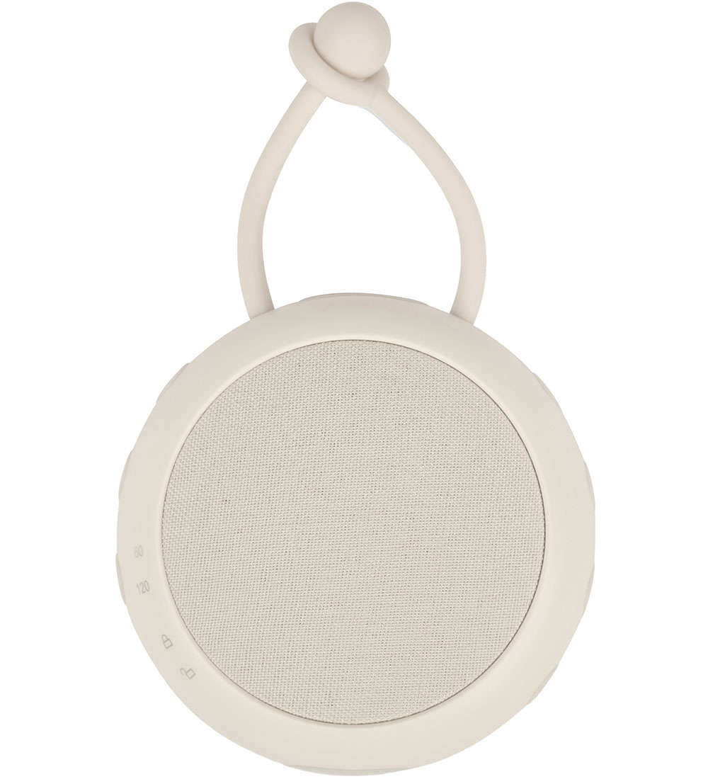 Moonboon White Geräuschlautsprecher m. Ton/Licht - White Cream - Moonboon - One Size - Lautsprecher