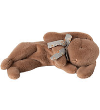 Maileg Bamse - Sovende Kanin i Plys - Lille - 28 cm - Varm Brun