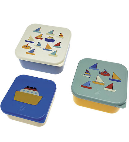 Petit Jour Paris Nestisboxa sett - 3 Stk. - 11,5 x 5,5 cm - Boat