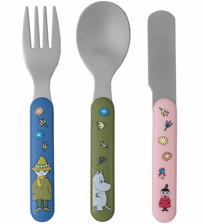 Petit Jour Paris Bestik - 3 Dele - Moomin