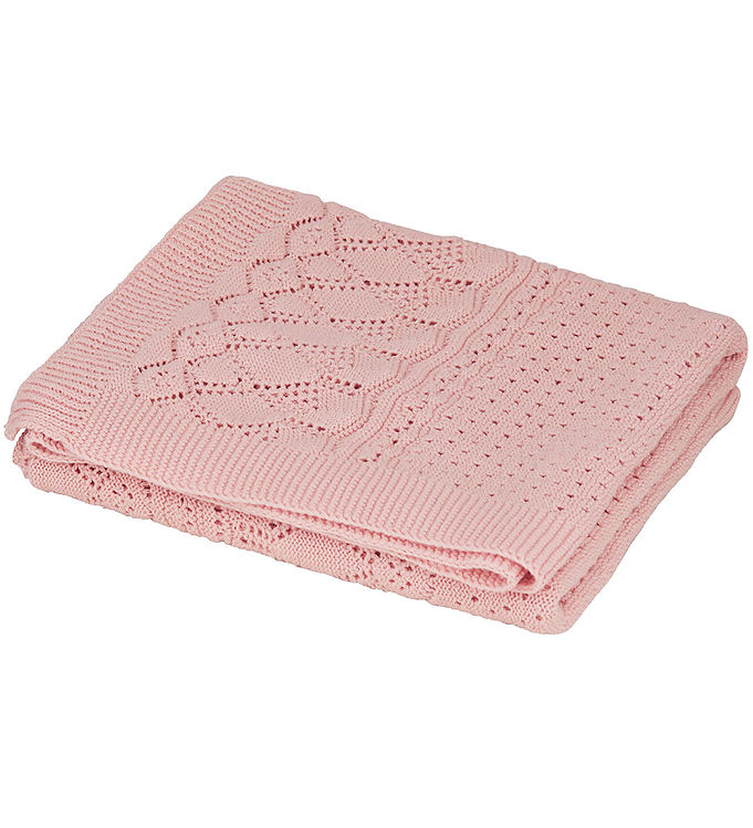 Cam Cam Copenhagen Pointelle Striktæppe - Baby - GOTS - Sorbet