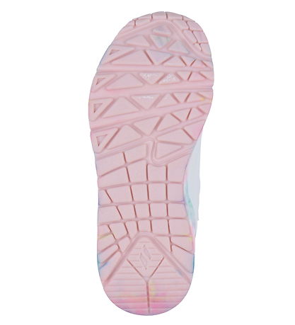 Skechers Sko - Uno Gen 1 - Fresh Blooms - Hvid/Multi