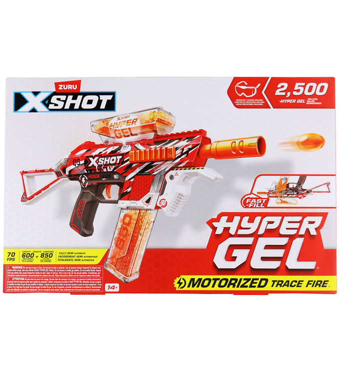 X-Shot XSHOT Hyper Gel Medium Blaster (2500Gellets)-Farvet kasse - (36621)