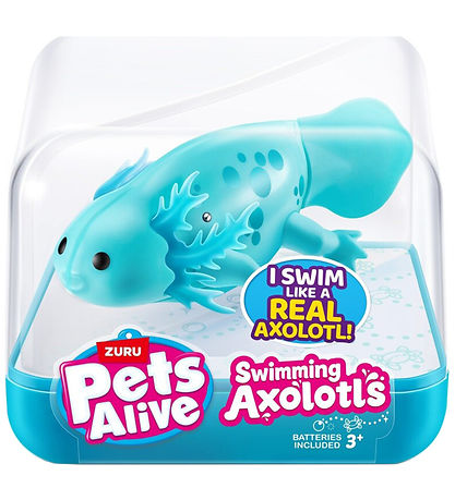 Pets Alive Badelegetøj - Swimming Axolotl - Blå