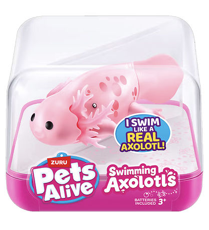 Pets Alive Badelegetøj - Swimming Axolotl - Rosa