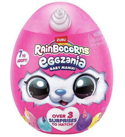 Rainbocorns Surprise - 5 Dele - Eggzania Baby Mania Rainbocorns Surprise - 5 Dele - Eggzania Baby Mania
