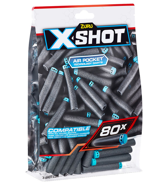 X-SHOT Skumpile - Excel - 80 stk. - Refill Pack