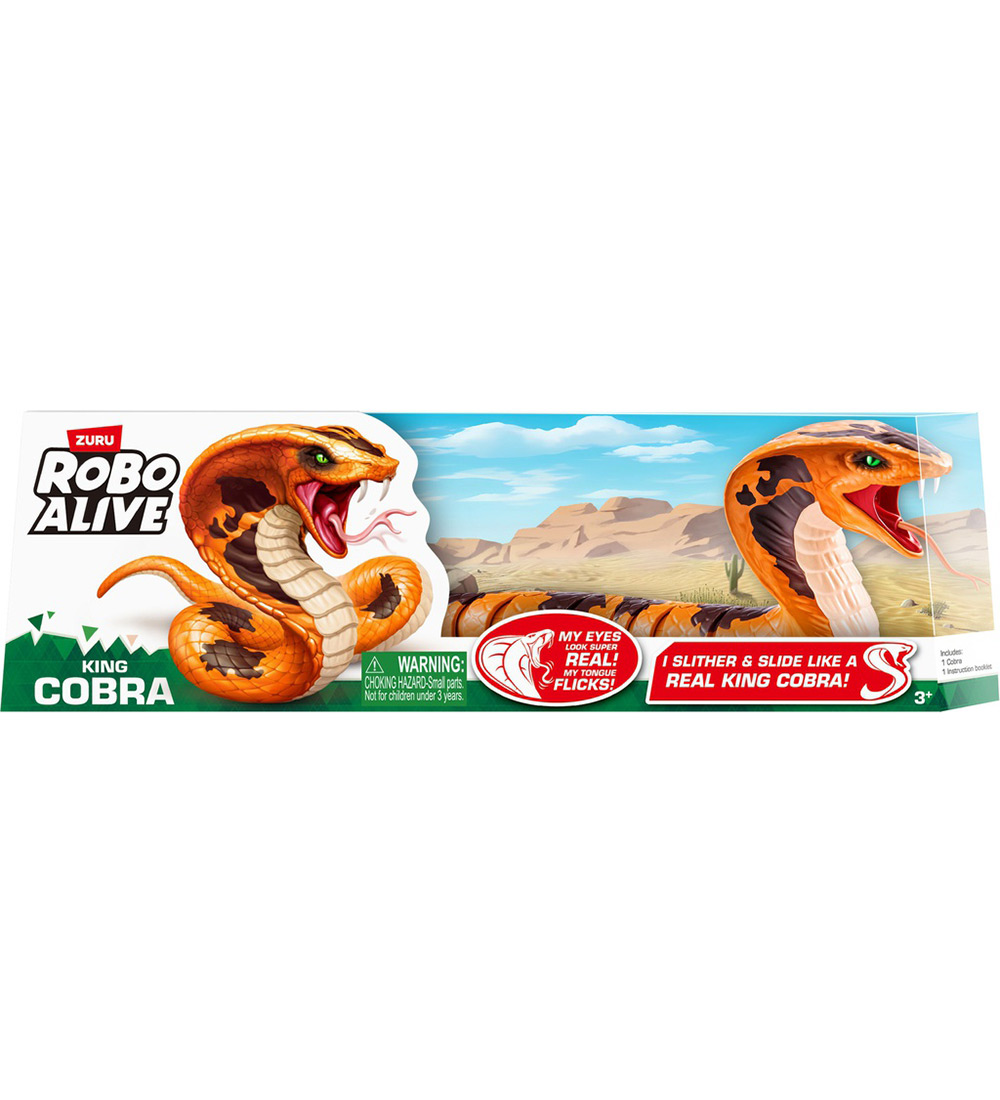 Robo Alive Spielzeug - King Cobra - Robo Alive - One Size - Spielzeugtiere