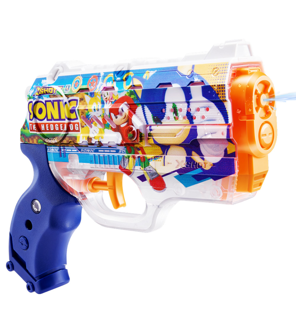 X-Shot Wasserpistole - Skins Nano Fast-Füllung - 100 ml - Sonic - X-SHOT - One Size - Spielzeug