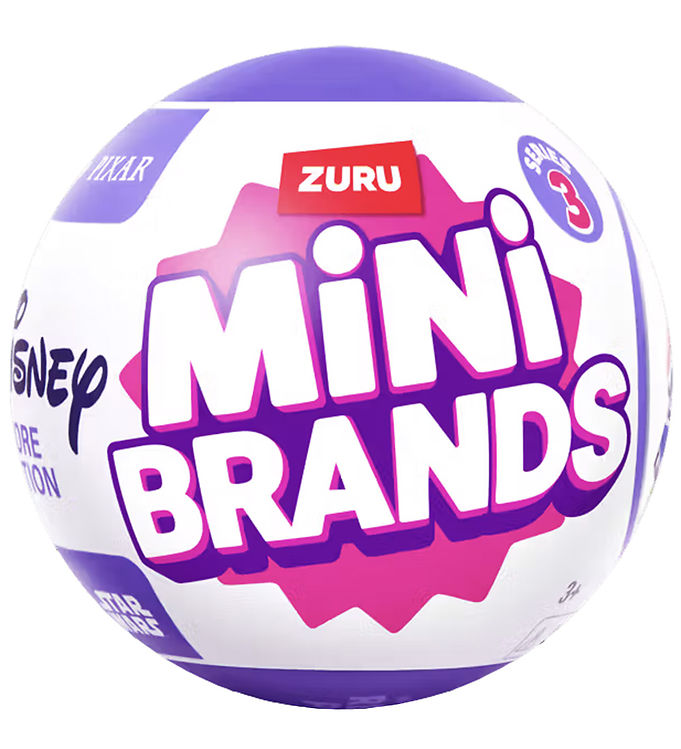 Mini Brands Kugle m. Overraskelse - Series 3 - Disney