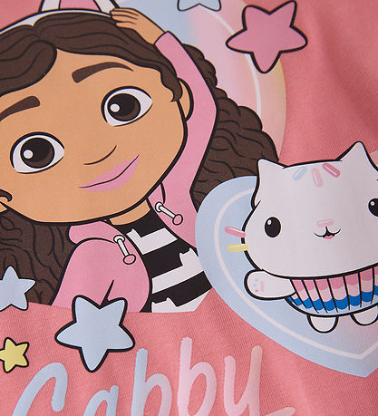 Minymo Kjole - Gabby's Dollhouse - Strawberry pink Minymo Kjole - Gabby's Dollhouse - Strawberry pink