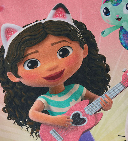 Minymo Bluse - Gabby's Dollhouse - Strawberry Pink  Minymo Bluse - Gabby's Dollhouse - Strawberry Pink